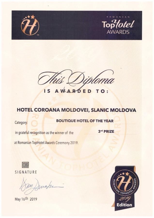 Отель Hotel Coroana Moldovei Слэник-Молдова-5