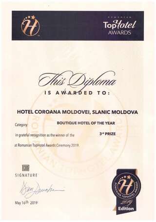 Отель Hotel Coroana Moldovei Слэник-Молдова Суперлюкс-21